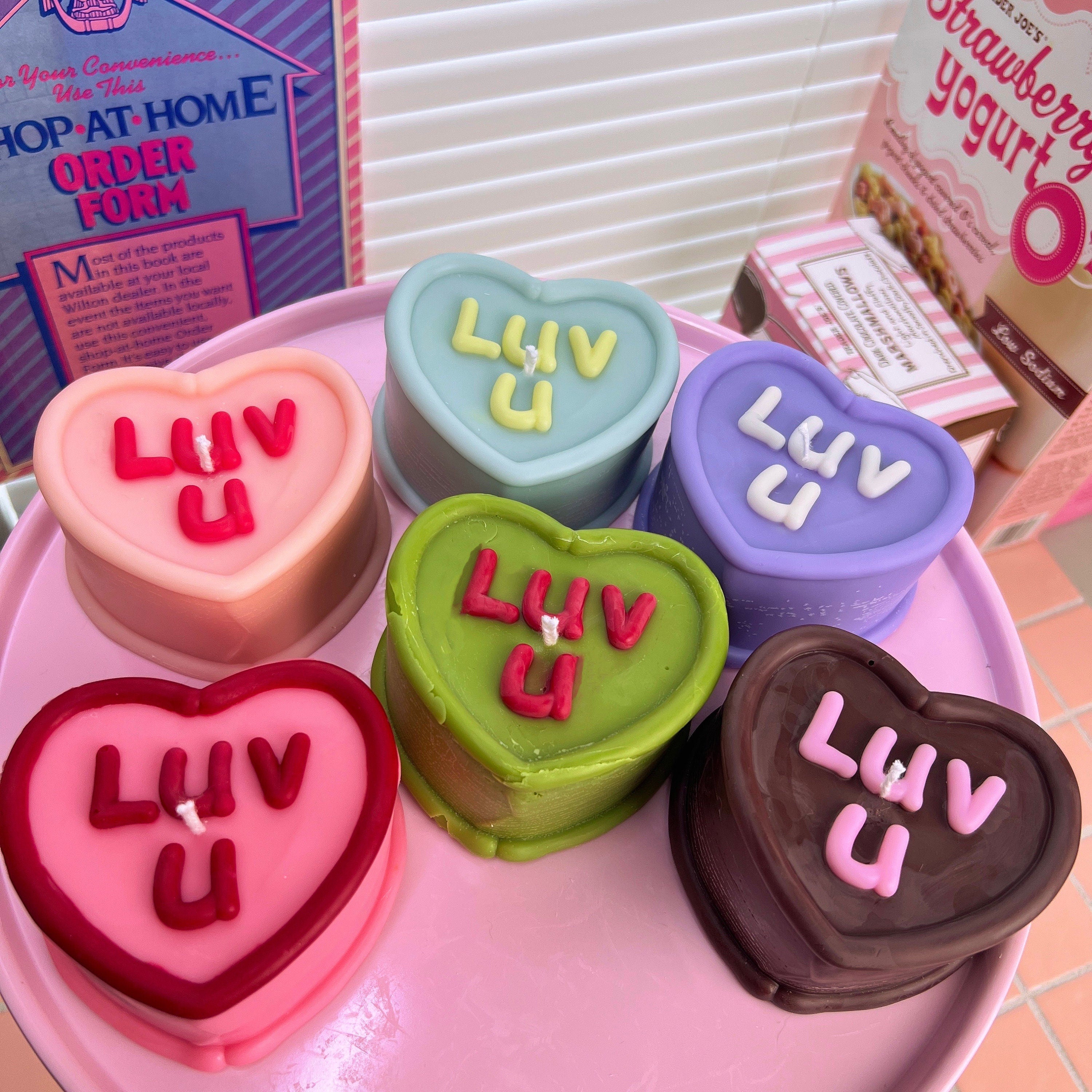 Color Heart Smiley Candle For Cake Decoration Birthday Party Cupcake  Wedding Baking Supplies Dog Rocket Flame Baby One Year Old - AliExpress